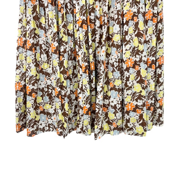 ♦️SOLD♦️ NWT Tory Burch Pleated Tie Waist Floral Print Skirt - Picture 11 of 13